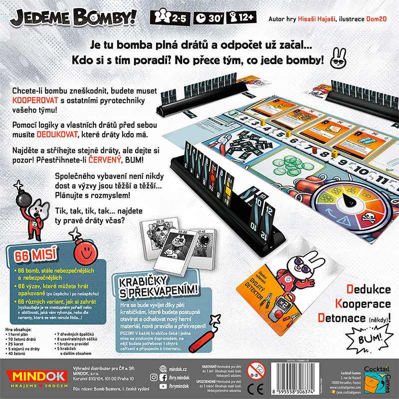 Mindok Jedeme bomby! + promo 3 nové mise