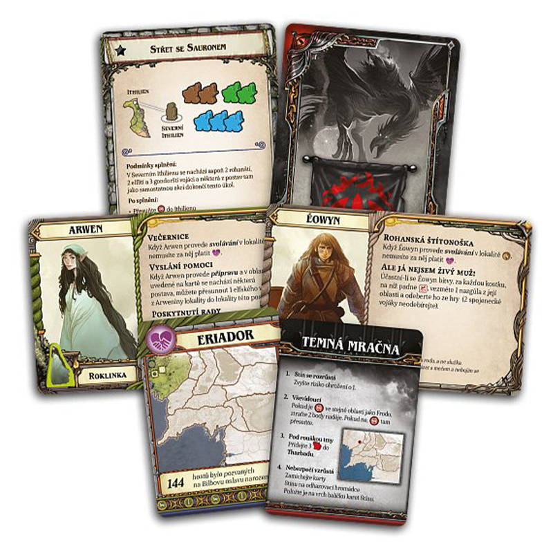 Asmodee Pán prstenů Osud společenstva