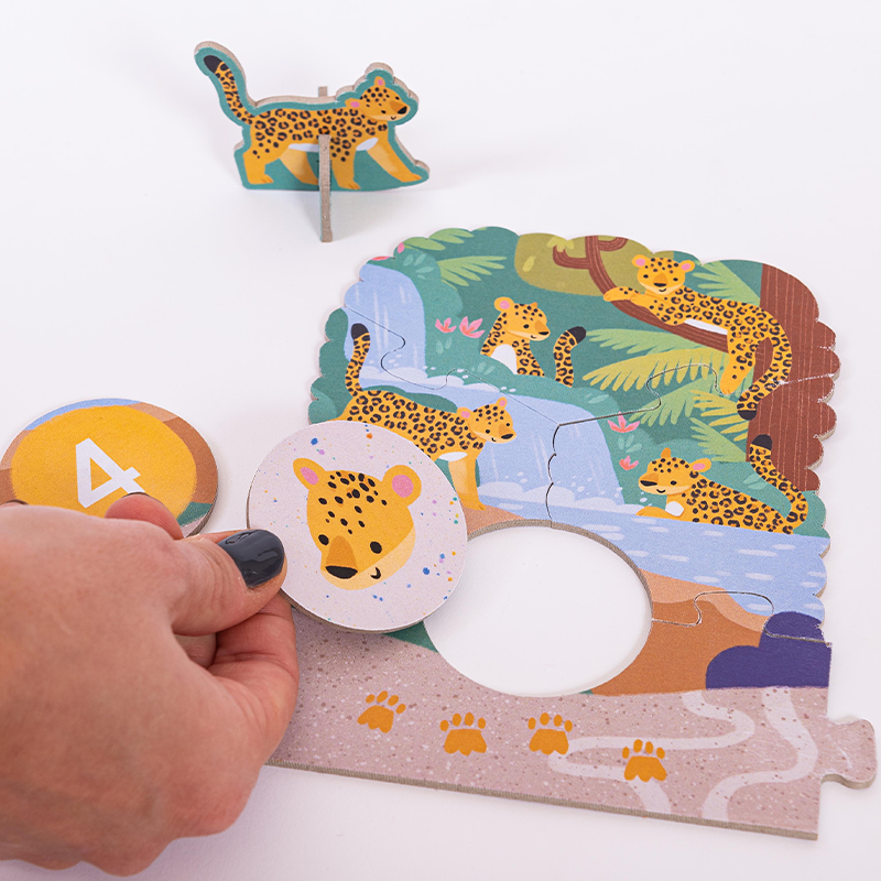 Efko KukiKuk – Véééliké puzzle loto Výlet do ZOO