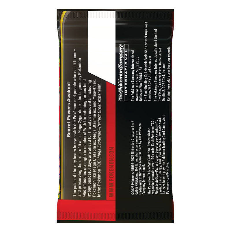 Pokémon TCG: ME03 Perfect Order - Booster