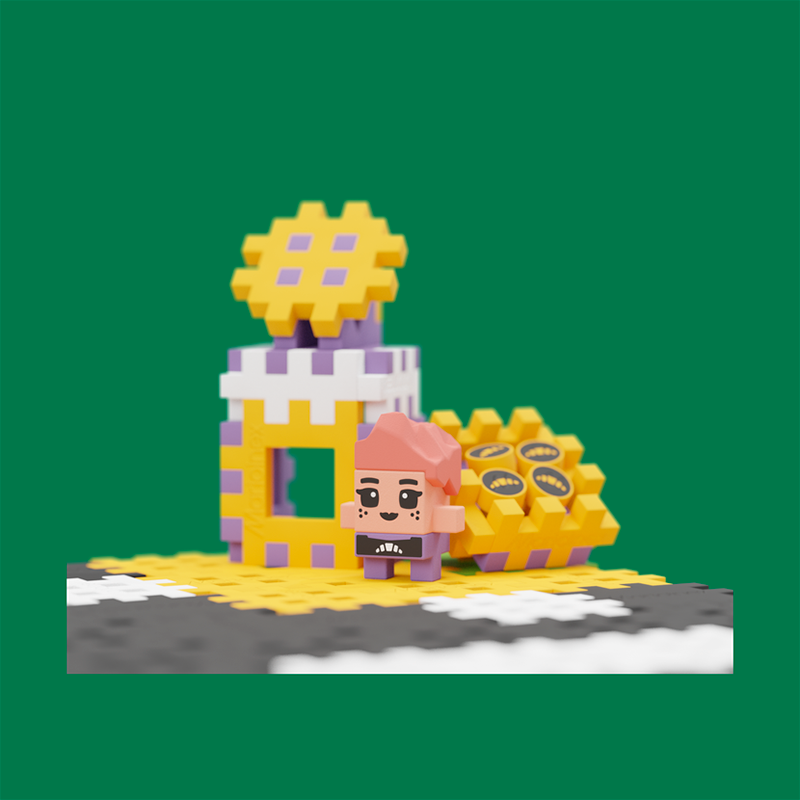 Marioinex MINI WAFLE - Město