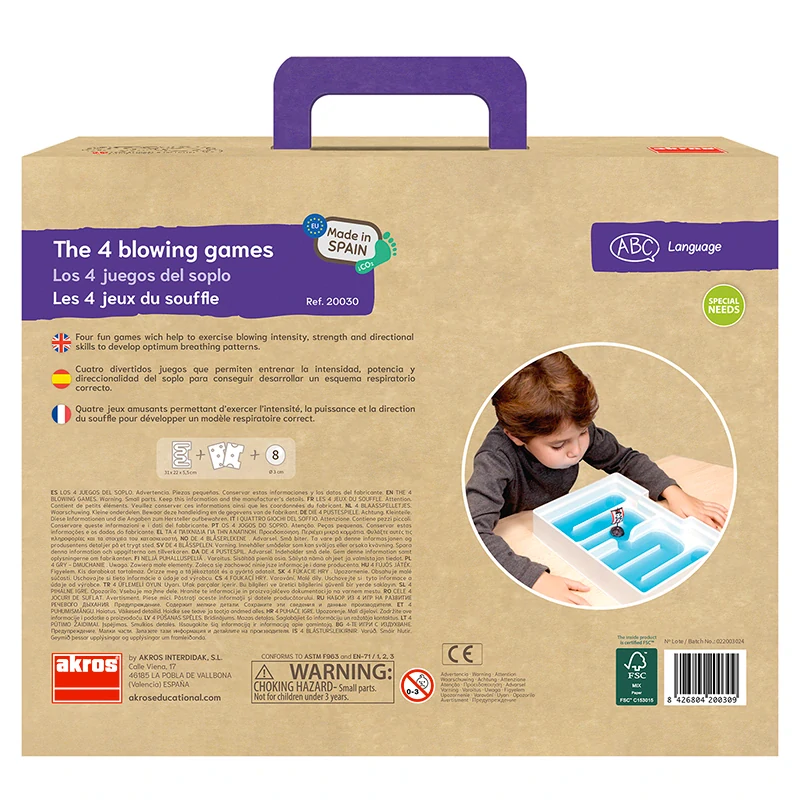 Akros 4 foukací hry