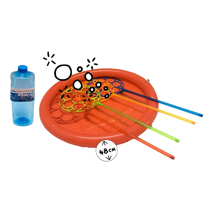 Alldoro Sada na tvorbu mýdlových bublin, bazén s 940 ml bublin a 4 tvořítky
