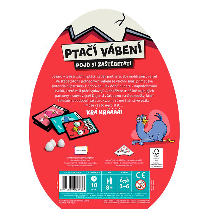 Asmodee Ptačí vábení