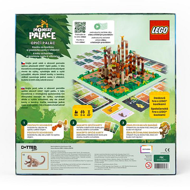 Asodee LEGO Monkey Palace - Opičí palác