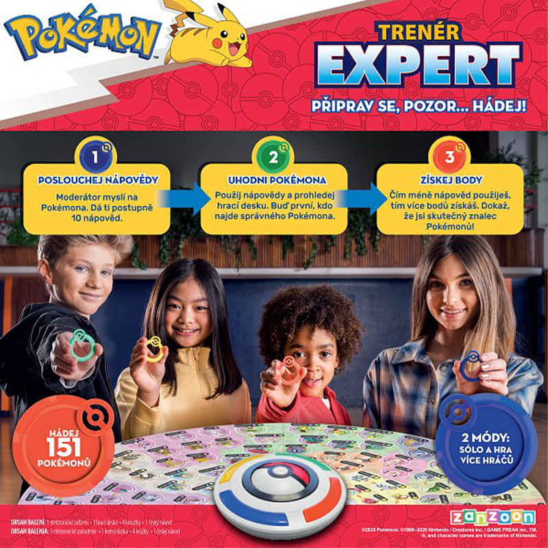 Asmodee Pokémon Trenér Expert