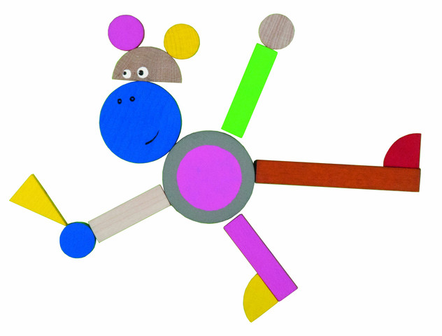 Magnetické dřevěné puzzle ZOO