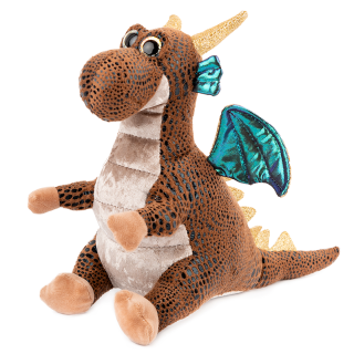 Amek Toys Dino hnědá - 22 cm