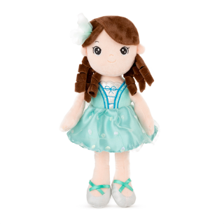 Amek Toys Panenka s šaty - Zelená - 32 cm