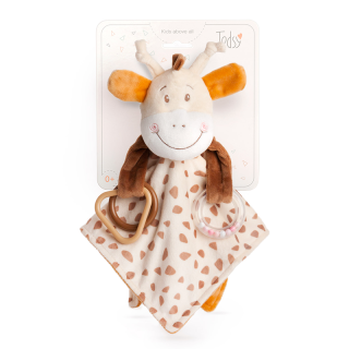 Amek Toys Usínáček žirafa - 25 cm