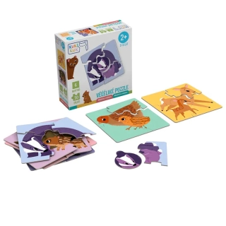 Efko KukiKuk - Véééliké puzzle Mláďata s mámou