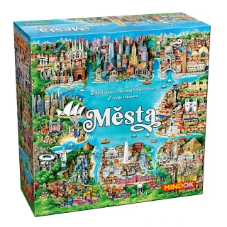 Mindok Města + promo Praha a Brno