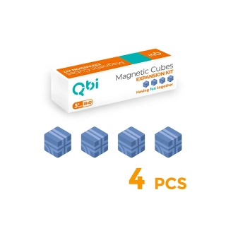 Qbi 214 Rozšiřující pokročilé kostky Modré - 4 kusy