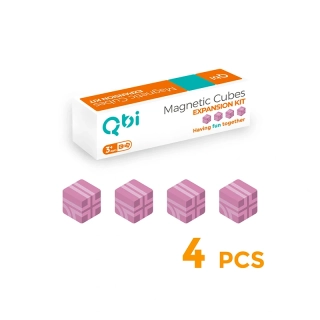 Qbi 216 Rozšiřující pokročilé kostky Fialové - 4 kusy