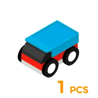 Qbi 246 Nákladní vůz na natažení (modročervený)