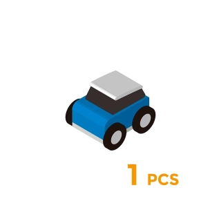 Qbi 239 Push&Go auto na setrvačník Modré