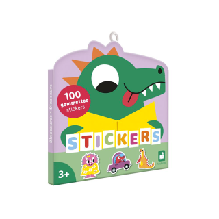 Janod Samolepky Dinosaurus 100 ks od 3 let