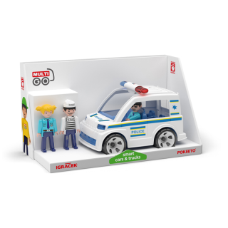 Efko MultiGO Trio Police - figurky s policejním autem