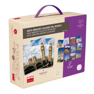 Akros MAXI PEXESO Památná místa ve světě