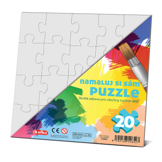 Efko Puzzle NAMALUJ SI SÁM od 60 kusů