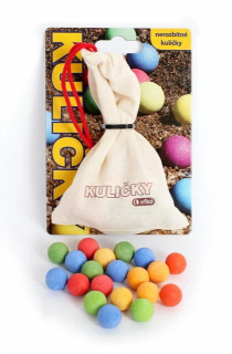 Efko CVRNKACÍ KULIČKY nerozbitné v textilním sáčku