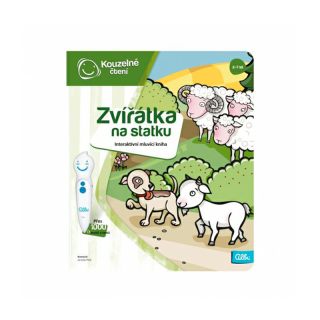Albi Kouzelné čtení Kniha Zvířátka na statku