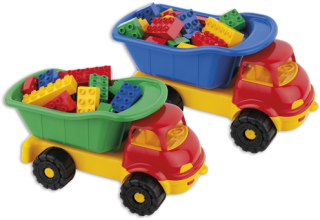 Unico Nákladní auto se stavebnicí, délka 36 cm